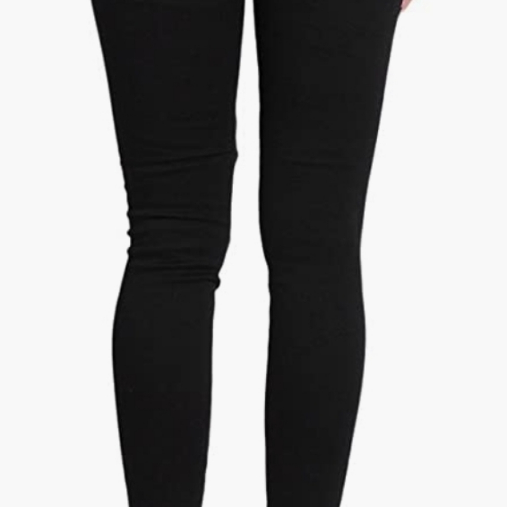 J&C Jean's & Crowns-Pasion- Distressed Ripped Stretch Skinny Black Jeans-Size 7 - Picture 3 of 8